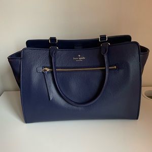 Kate Spade blue/purple satchel